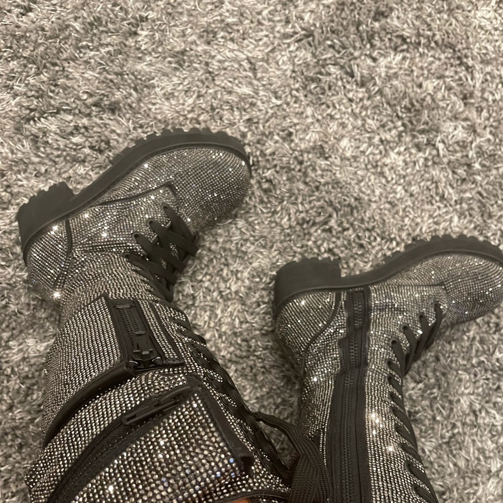 Club ex dolls kill brigade sparkly boots